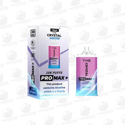 The Crystal Pro Max 10k Disposable Vape Pod